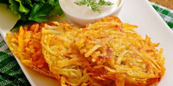 panqueca com batata simples