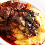 Músculo com polenta tudo gostoso ana maria