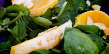 salada com agrião
