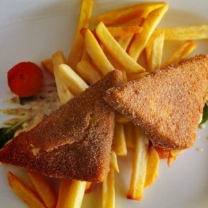 Receita de queijo quente à milanesa desmanchando: hmmm!