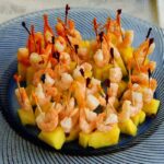 Aperitivo de camarão e abacaxi: receita muito rápida, simples e fácil