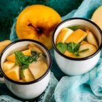 chá de maçã e hortelã tudo gostoso simples