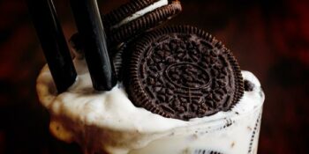 milk shake com oreo