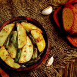 batata com vagem no forno simples