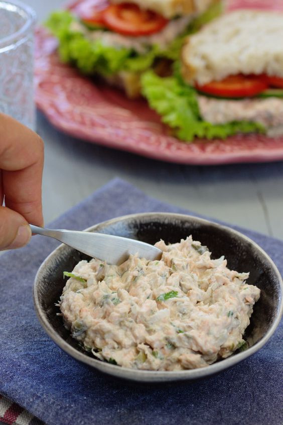 pasta de salmão defumado fácil demais