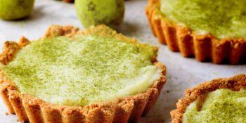 Mini torta de limão e queijo