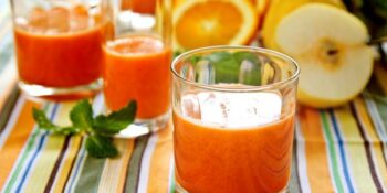 suco com pera