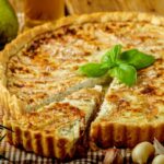 quiche de queijo gorgonzola tudo gostoso