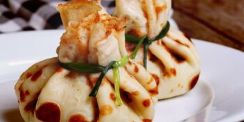 panqueca trouxinha de gorgonzola