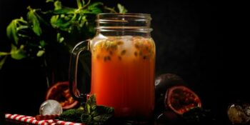 suco de mamão e maracujá
