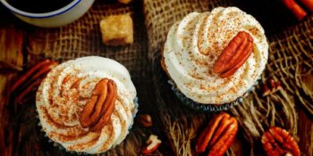 cupcake com noz-pecã