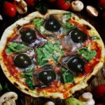 pizza de figo e presunto de parma fácil simples