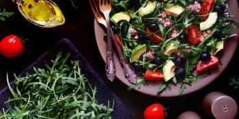 salada de atum e azeitona