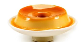 pudim de leite condensado de soja