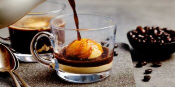 café com sorvete