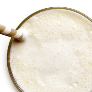 Milkshake de coco tudo gostoso