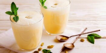 suco detox com cardamomo, laranja e gengibre