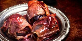 presunto de parma e ameixa aperitivo