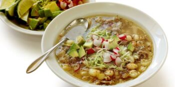 sopa de canjica branca