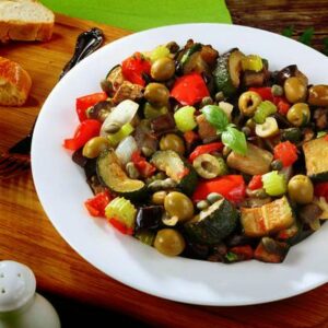 Refogado de berinjela e abobrinha muito prático para um almoço nutritivo