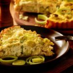 Receita de quiche de queijo provolone e alho poró diferentona melhor do mundo