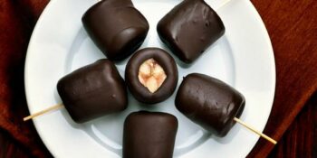 bombom de banana congelado