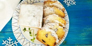 bolo de laranja e ameixa