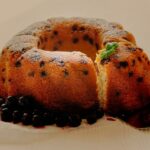 bolo com blueberry tudo gostoso