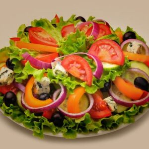 salada com queijo gorgonzola Ana Maria Braga