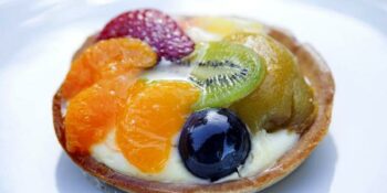 tortinha com frutas