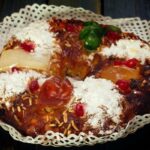 Receita de rosca doce com frutas mega fácil e saborosa