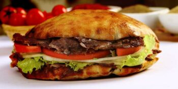 hambúrguer de carne de porco