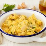 Receita de bacalhau com ovos mexidos bem fácil e prático