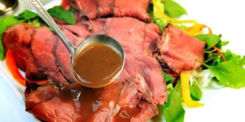 rosbife com molho