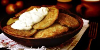 Panqueca de batata doce