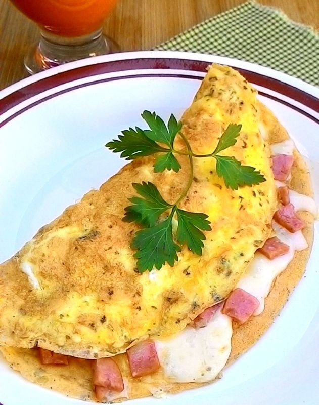 omelete com queijo e pimenta tudo gostoso