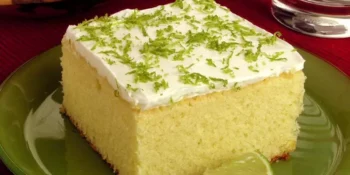 Bolo de limão de liquidificador com receita muito simples