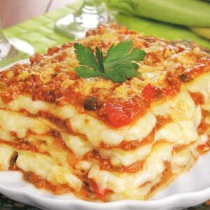 Lasanha de queijo muçarela - Imagem por Guia da Cozinha