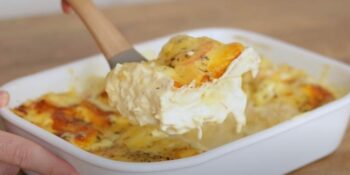Frango low carb cremoso de forno