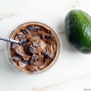 Mousse de Abacate com Chocolate ou Cacau - Imagem - Chocolate e Cia