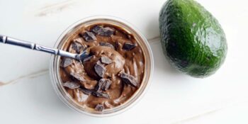 Mousse de Abacate com Chocolate
