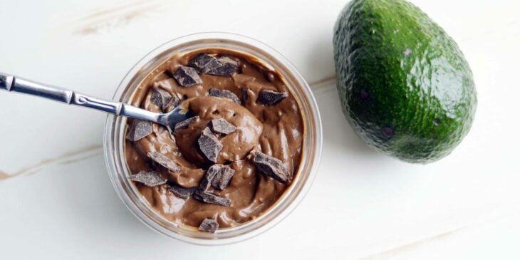 Mousse de Abacate com Chocolate ou Cacau - Imagem - Chocolate e Cia