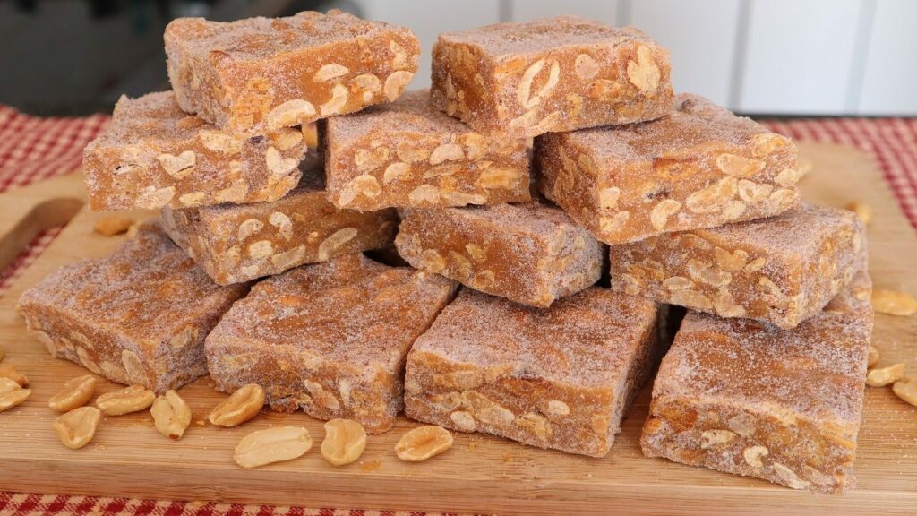 'Pé de Moleque' com Leite Condensado - Receita Culinária