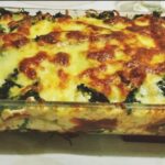 Receita de lasanha de brócolis com queijo e molho