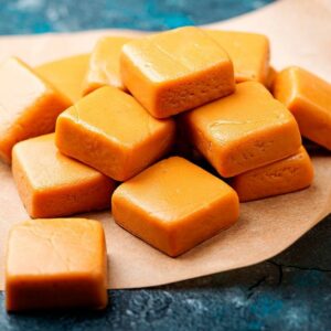 Bala de caramelo - Imagem por Sabor na Mesa