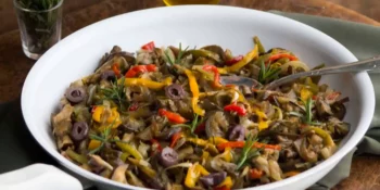 Caponata de berinjela no forno