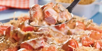 Gratinado de Salsicha com Legumes