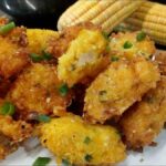 Receita de bolinho de milho verde com muçarela