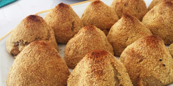 Coxinha de Batata Doce tudo gostoso ana maria- Imagem por Tudo Gostoso