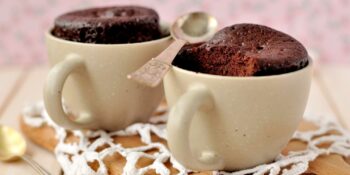 Bolo de caneca sem ovo